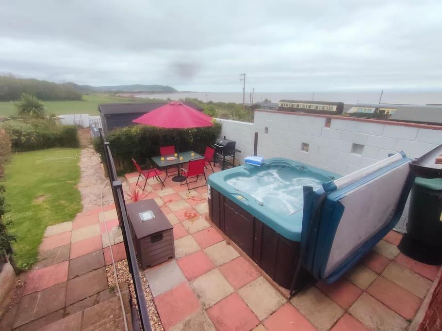 Blue Anchor House - Seaview, Hot Tub Apartments 외부 사진